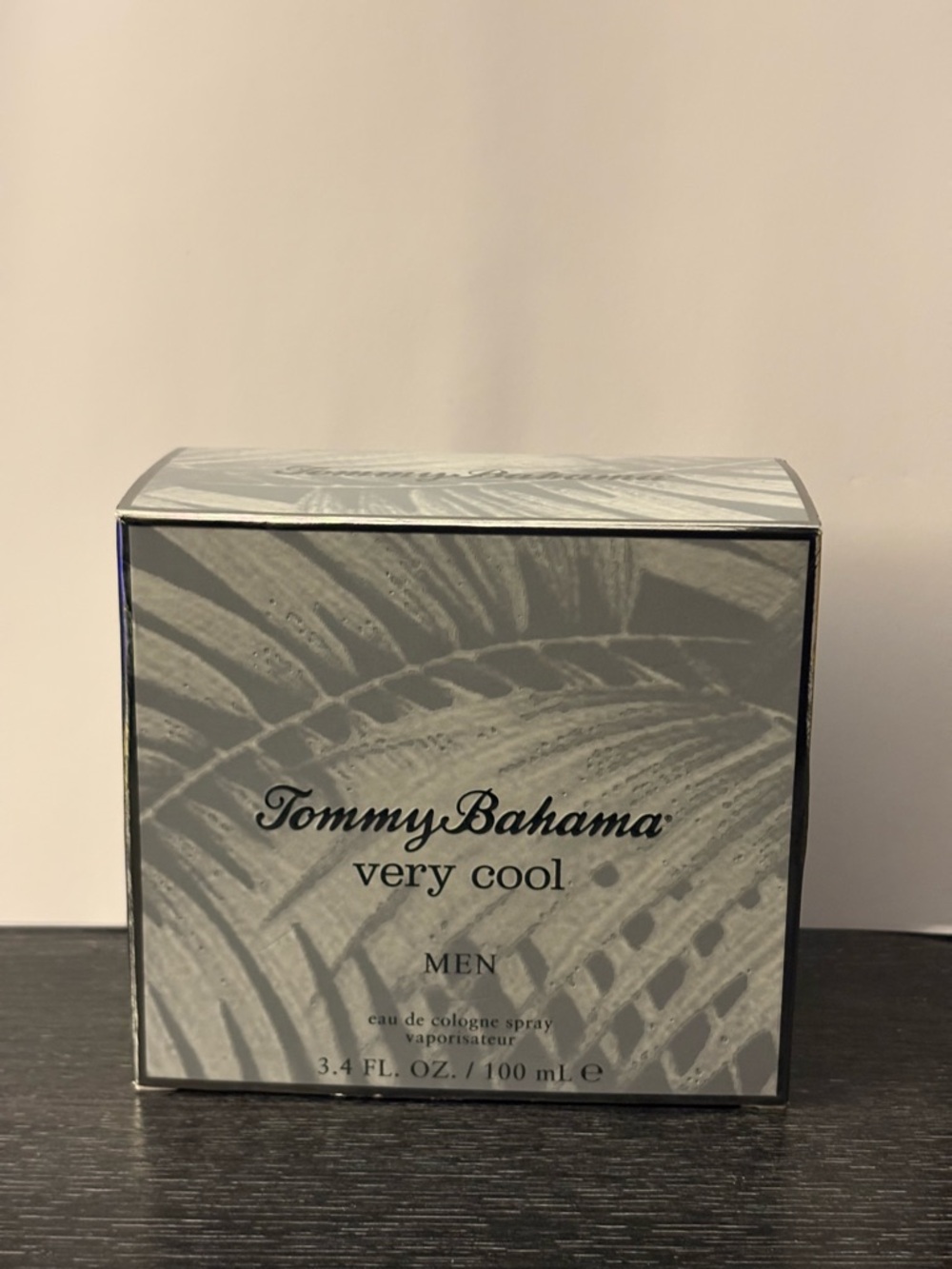 Tommy Bahama Very Cool Men Cologne - Gray and Black Packaging